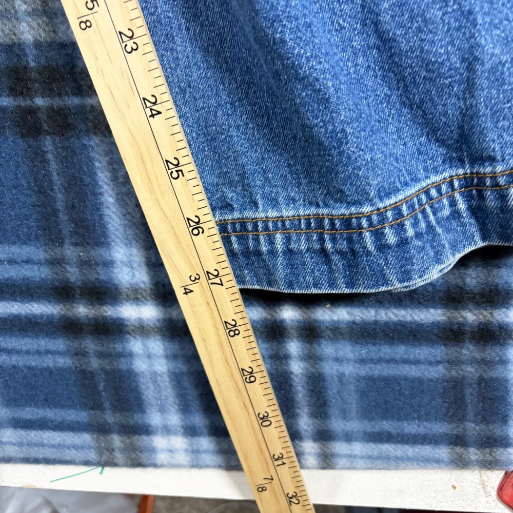 Vintage Disney Winnie the Pooh Tigger Denim Overalls Medium Blue Cotton Blitzz - Picture 7 of 8